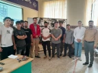 باسمه تعالی

با موافقت مدیر کل آموزش های آزاد دانشگاه ملی مهارت و تلاشهای پیگیرانه رئیس اداره آموزش آزاد آموزشکده ملی مهارت اسلام آبادغرب دوره عیب یابی برق خودرو ( سر فصل‌های سوخت رسانی، جرقه‌زنی، نقشه‌خوانی تخصصی ) توسط مهندس بهنام حاتمی از مدرسین مجرب مرکز در روزهای یکشنبه ۱۴۰۴/۰۴/۲۲ و دوشنبه ۱۴۰۴/۰۴/۲۳ برگزار گردید 
این دوره آموزشی مورد استقبال دانشجویان رشته مکانیک خودرو قرارگرفت .

لازم بذکراست در پایان دوره با ارزشیابی میدانی و عملی از