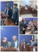 بازدید مدیر کل محترم دفتر برنامه ریزی استانداری و بخشدار مرکزی 
 در تاریخ ۱۴۰۴/۰۷/۲۹ دومین جلسه هماهنگی برگزاری نمایشگاه هفته پژوهش و فناوری در شهرستان اسلام آباد غرب، با حضور مهندس بسطامی مدیر کل برنامه ریزی و تحول اداری، جمعی از مدیران دانشگاه‌ها و ادا