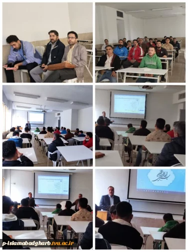 برگزاری جلسه درس پروژه در راستای آمادگی کامل دانشجویان برای شرکت در نمایشگاه هفته پژوهش