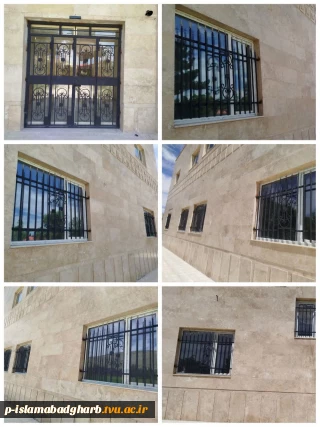 نصب درب و پنجره و حفاظ پنجره ساختمان کارگاه آموزشی جدید