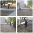 آماده‌سازی محوطه آموزشکده
