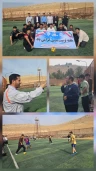 برگزاری مسابقه فوتبال بین دانشجویان و اساتید بمناسبت هفته تربیت بدنی در آموزشکده پسران اسلام آبادغرب